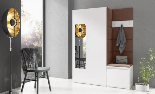 Cuier Hol Max 11, Alb/Maro - Trinity 7