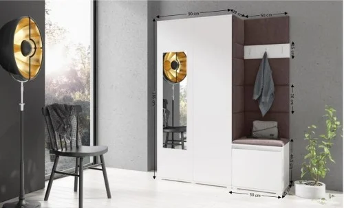 Cuier Hol Max 11, Alb/Maro - Trinity 8