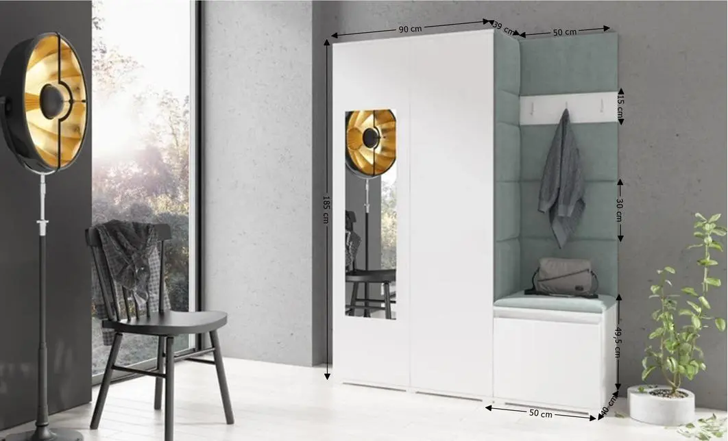 Cuier Hol Max 11, Alb/Verde - Trinity 21 1