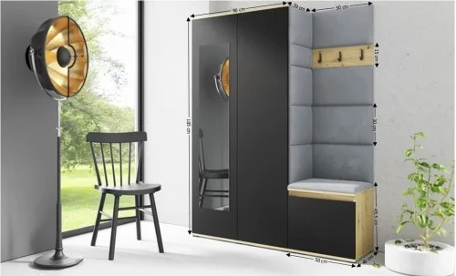 Cuier Hol Max 11, Artisan/Gri - Trinity 14