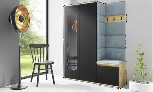 Cuier Hol Max 11, Artisan/Albastru - Trinity 22