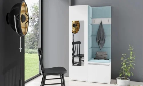 Cuier Hol Max 13, Alb/ Albastru - Trinity 22