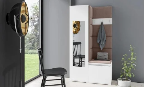 Cuier Hol Max 13, Alb/ Maro - Trinity 6