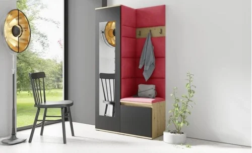 Cuier Hol Max 13, Artisan/ Rosu - Trinity 9