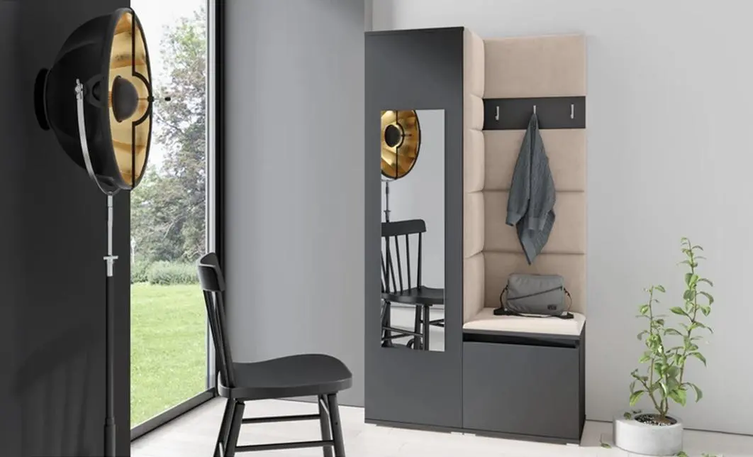 Cuier Hol Max 13, Grafit/ Bej - Trinity 2