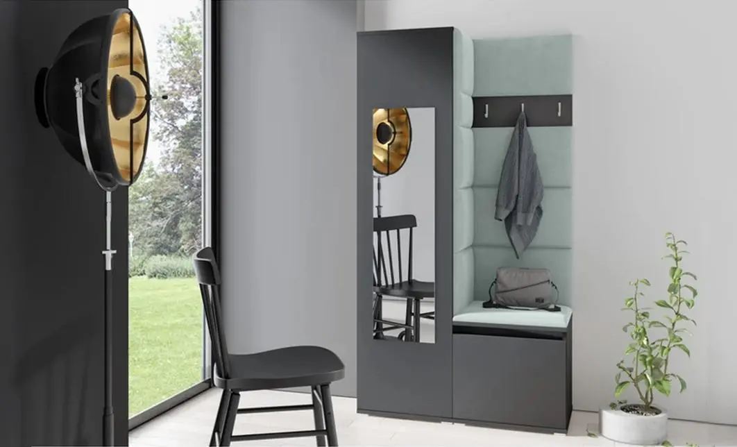 Cuier Hol Max 13, Grafit/ Verde - Trinity 21