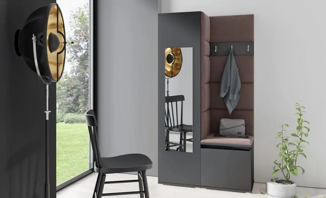 Cuier Hol Max 13, Grafit/ Maro - Trinity 8