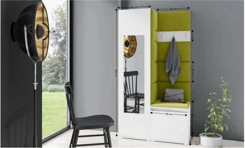 Cuier Hol Max 13, Alb/ Verde - Trinity 12