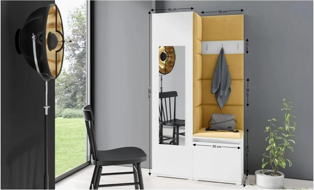 Cuier Hol Max 13, Alb/ Galben - Trinity 18 1