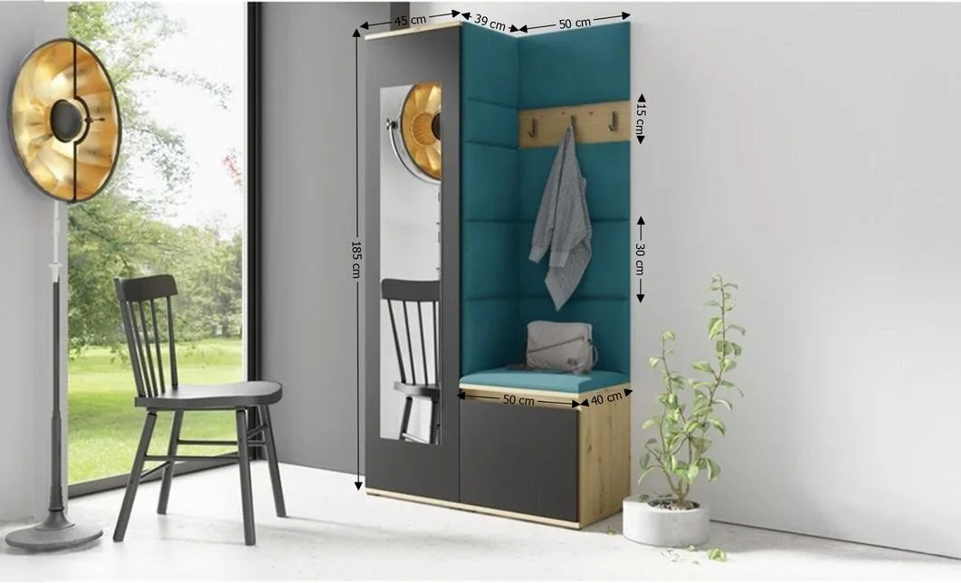 Cuier Hol Max 13, Artisan/ Albastru - Trinity 13 1