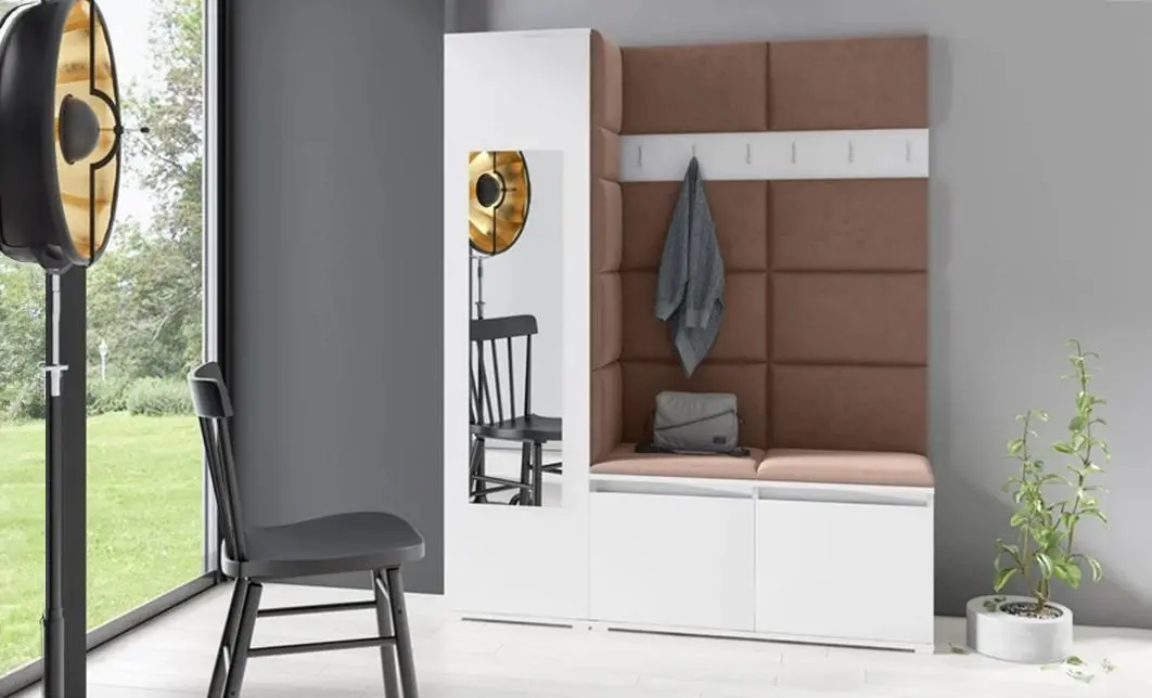 Cuier Hol Max 14, Alb/Maro - Trinity 7