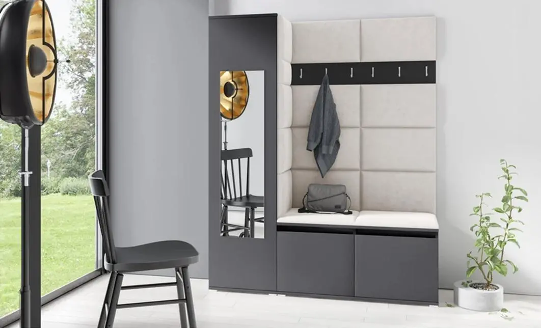 Cuier Hol Max 14, Grafit/Crem - Trinity 1