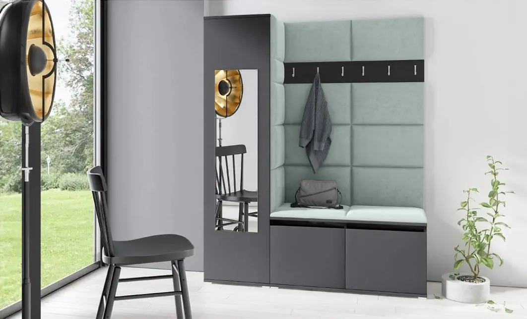 Cuier Hol Max 14, Grafit/Verde - Trinity 21