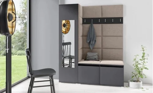 Cuier Hol Max 14, Grafit/Bej - Trinity 3