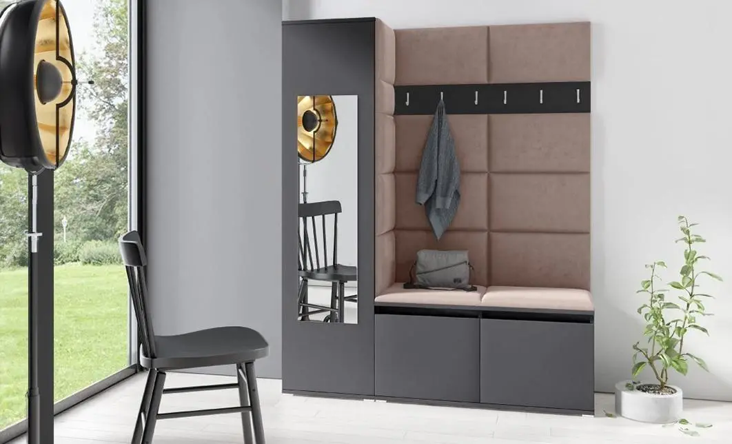 Cuier Hol Max 14, Grafit/Maro - Trinity 5