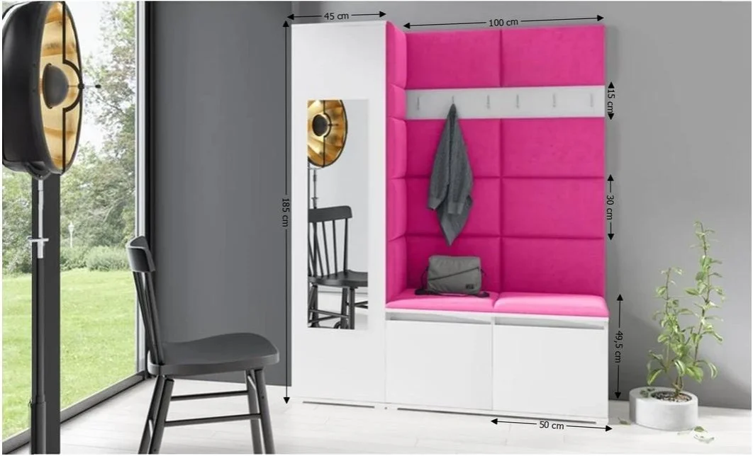 Cuier Hol Max 14, Alb/Roz - Trinity 10 1