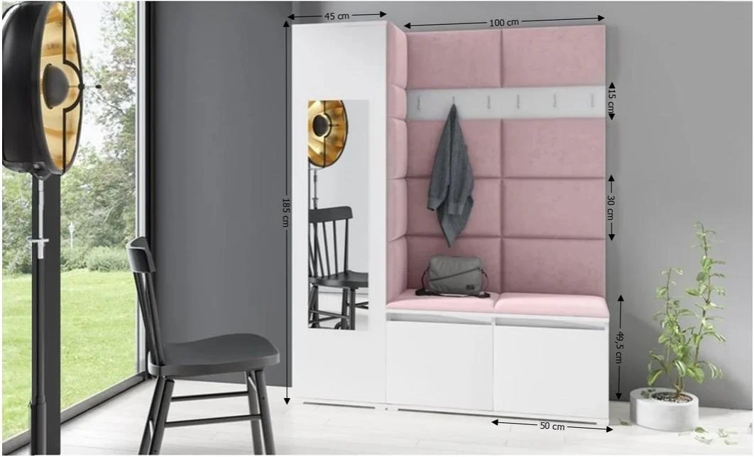 Cuier Hol Max 14, Alb/Roz - Trinity 19 1