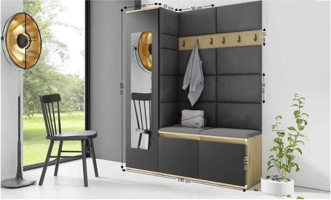 Cuier Hol Max 14, Artisan/Gri - Trinity 15 1