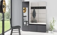 Cuier Hol Max 14, Grafit/Crem - Trinity 1
