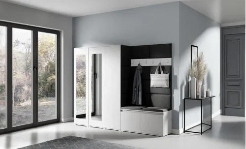 Cuier Hol Max 15, Alb/ Negru - Trinity 16