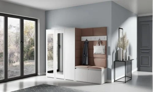 Cuier Hol Max 15, Alb/ Maro - Trinity 7