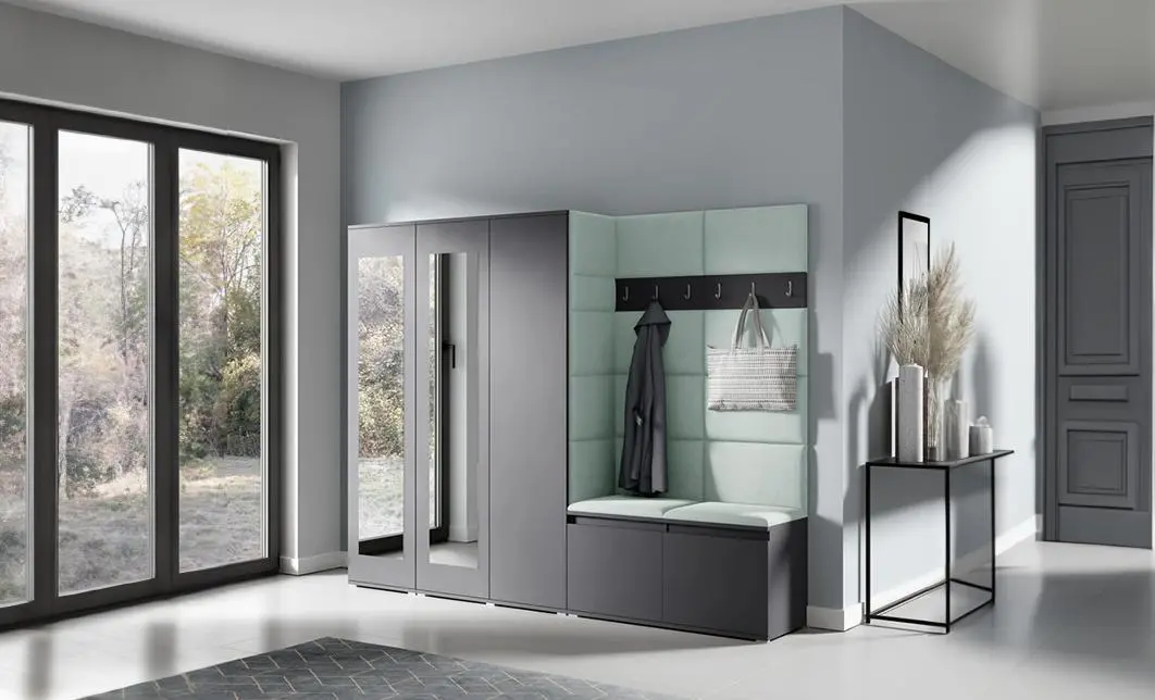 Cuier Hol Max 15, Grafit/ Verde - Trinity 21