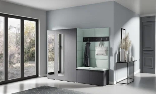 Cuier Hol Max 15, Grafit/ Verde - Trinity 21