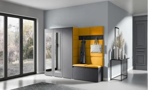 Cuier Hol Max 15, Grafit/ Portocaliu - Trinity 26