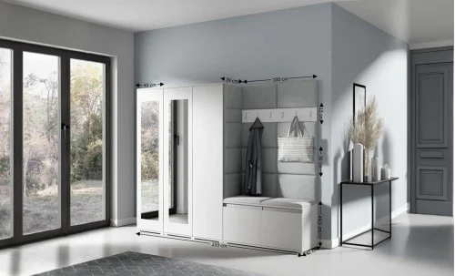 Cuier Hol Max 15, Alb/ Gri - Trinity 14