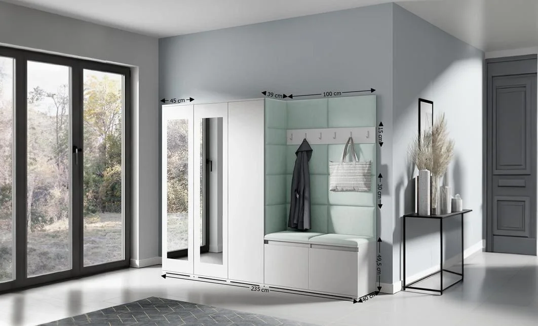 Cuier Hol Max 15, Alb/ Verde - Trinity 21 1