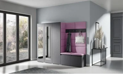 Cuier Hol Max 15, Grafit/ Mov - Trinity 11