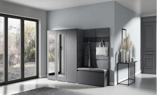 Cuier Hol Max 15, Grafit/ Gri - Trinity 15