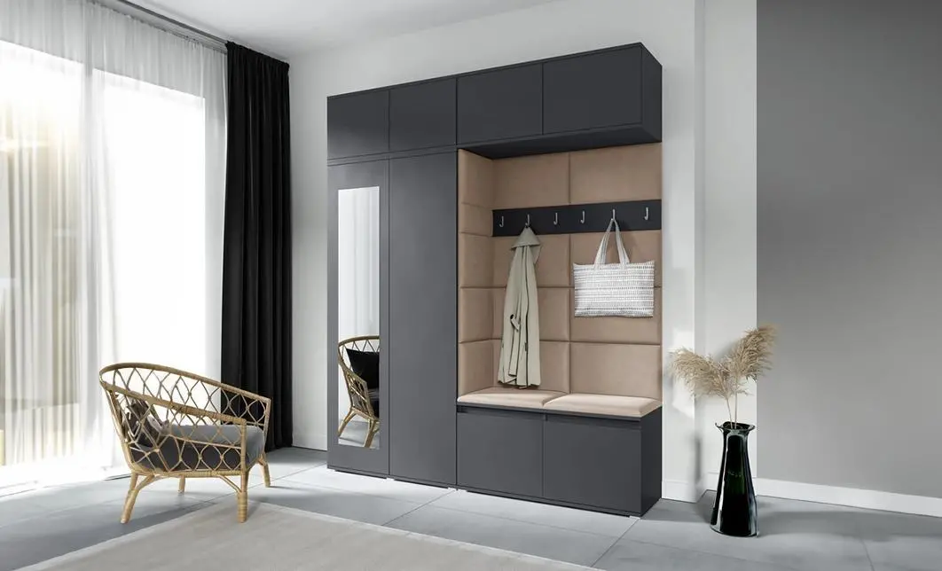 Cuier Hol Max 16, Grafit/ Bej - Trinity 4