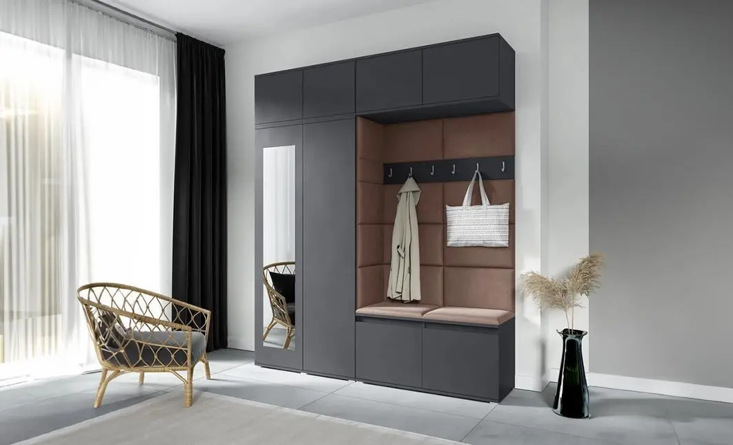 Cuier Hol Max 16, Grafit/ Maro - Trinity 7