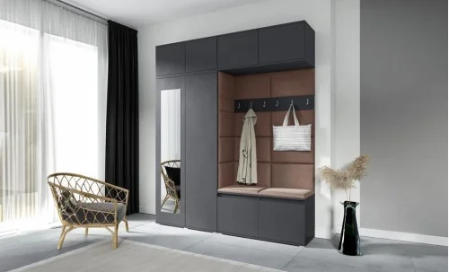 Cuier Hol Max 16, Grafit/ Maro - Trinity 7