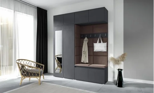 Cuier Hol Max 16, Grafit/ Maro - Trinity 8