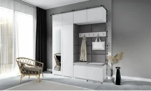 Cuier Hol Max 16, Alb/ Gri - Trinity 15