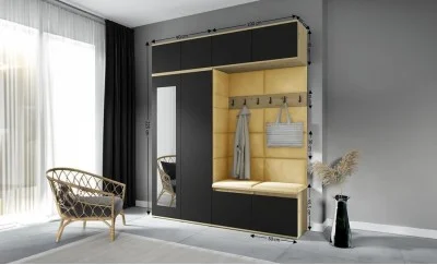 Cuier Hol Max 16, Artisan/ Galben - Trinity 18