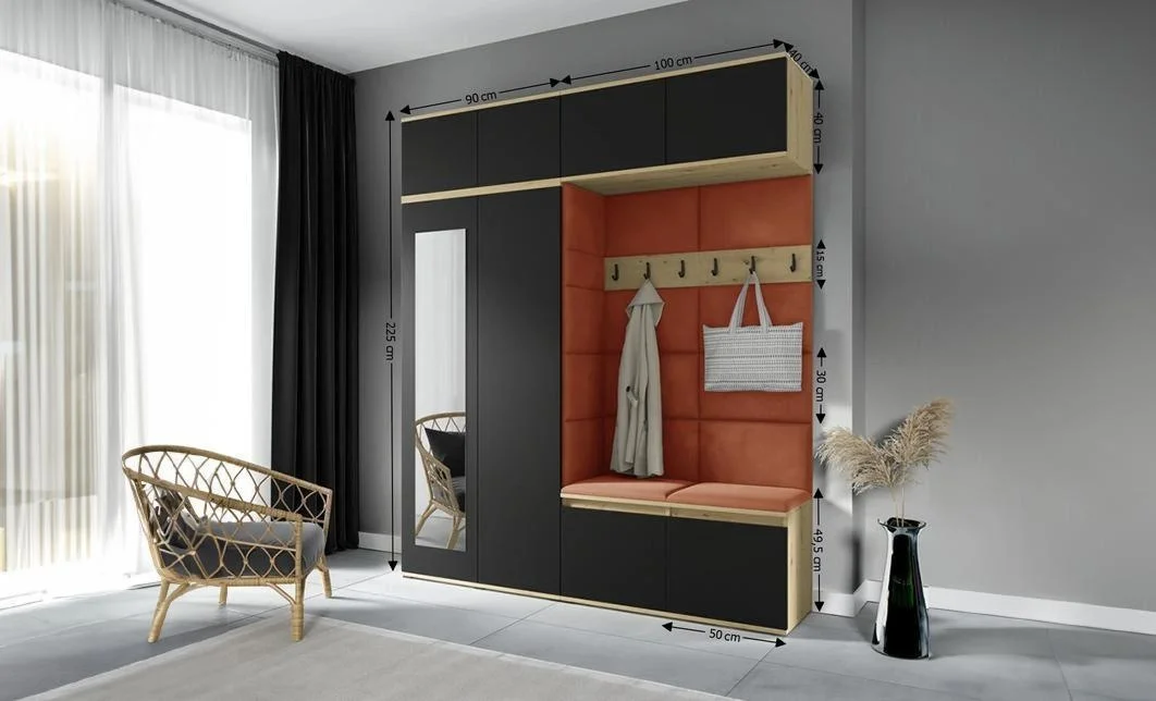 Cuier Hol Max 16, Artisan/ Portocaliu - Trinity 25 1