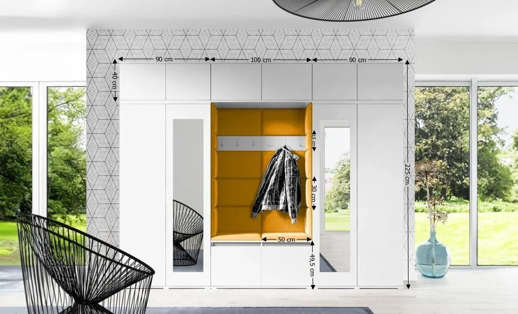 Cuier Hol Max 17, Alb/Portocaliu - Trinity 26 1