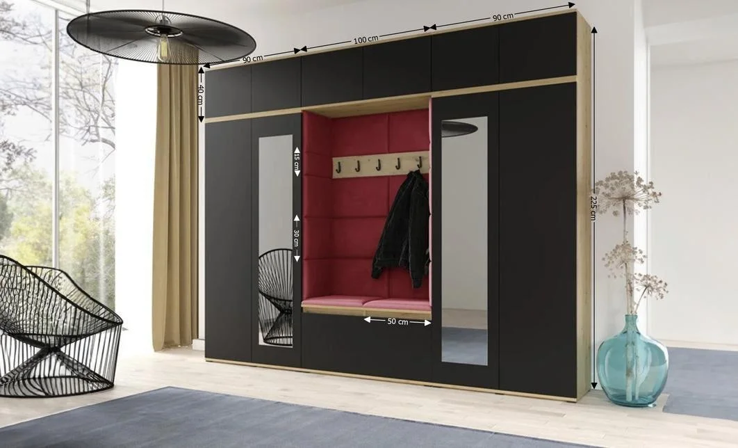 Cuier Hol Max 17, Artisan/Rosu - Trinity 24 1