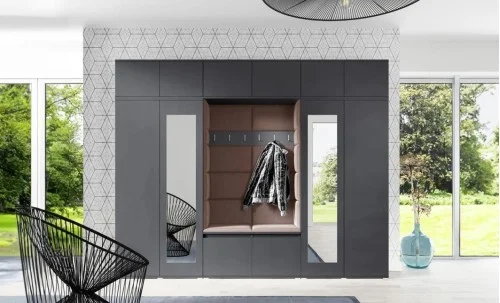 Cuier Hol Max 17, Grafit/Maro - Trinity 5