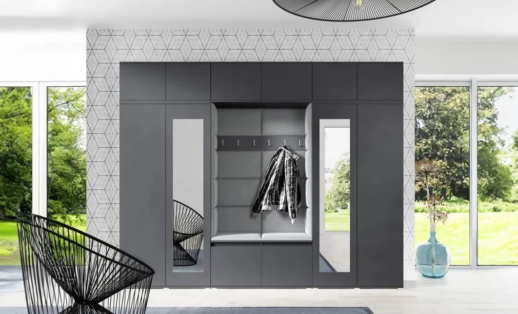 Cuier Hol Max 17, Grafit/Gri - Trinity 14