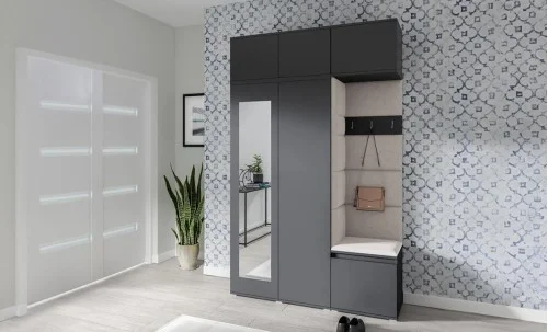 Cuier Hol Max 18, Grafit/ Crem - Trinity 1