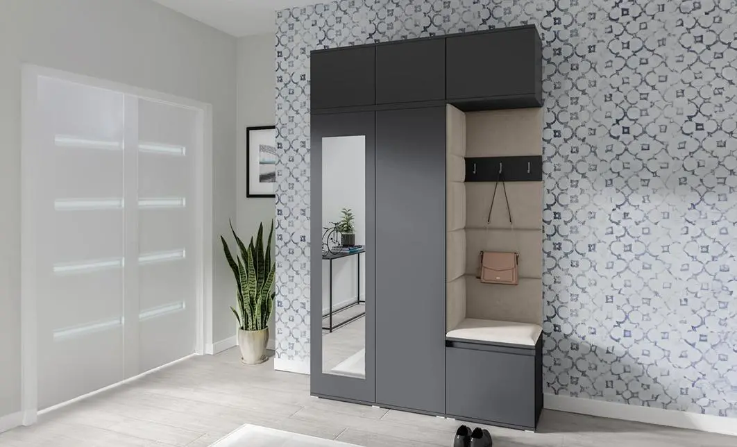 Cuier Hol Max 18, Grafit/ Bej - Trinity 2