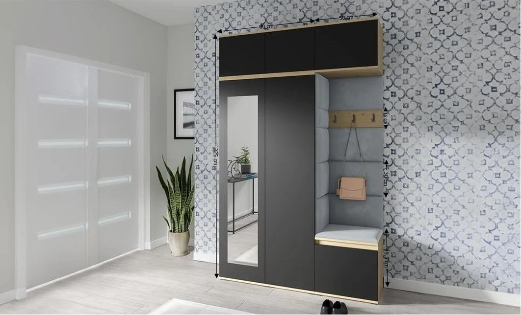 Cuier Hol Max 18, Artisan/ Gri - Trinity 14 2