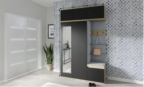 Cuier Hol Max 18, Artisan/ Gri - Trinity 14