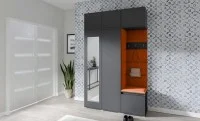 Cuier Hol Max 18, Grafit/ Portocaliu - Trinity 25