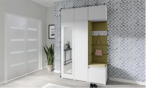 Cuier Hol Max 18, Alb/ Verde - Trinity 27