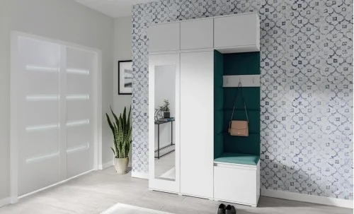 Cuier Hol Max 18, Alb/ Verde - Trinity 28